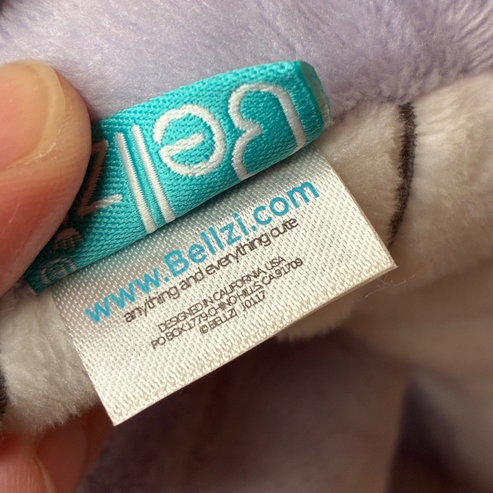 Bellzi Wyveri Plush Stuffed Animal Purple Lavender Wyvern Sold Out Kid Mythical - Picture 12 of 16